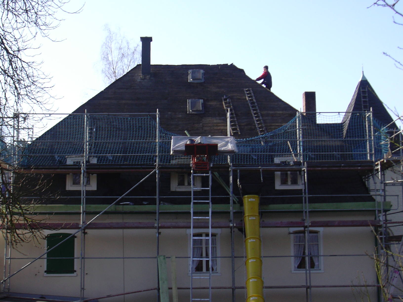200303 Dachsanierung - Bauphase - Bild 01